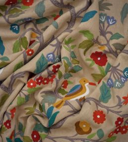 Birdsong Fabric by Andrew Martin Multi