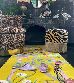 Wendy Morrison Birdsong Runner rug Yellow WM-5060410393364 Yellow