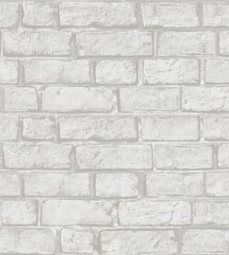 Birk Wallpaper by Borastapeter Grey
