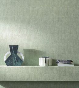 Bizen Wallpaper by Casamance Celadon