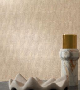 Bizen Wallpaper by Casamance Mordore