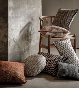 Bjorn Fabric by Clarke & Clarke Ochre