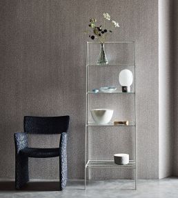 Opus Wallpaper by Black Edition Anthracite