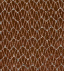 Rombo Fabric by Black Edition Copper