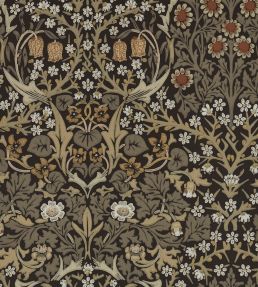 Blackthorn Wallpaper by Morris & Co Charcoal