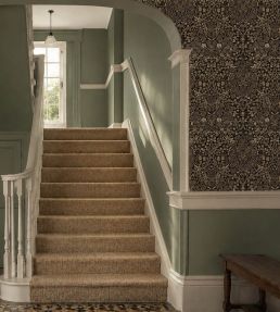 Blackthorn Wallpaper by Morris & Co Charcoal