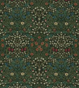 Blackthorn Fabric by Morris & Co Green