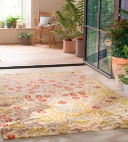 Morris & Co Blackthorn Outdoor rug Wheat 428501140200-US Wheat