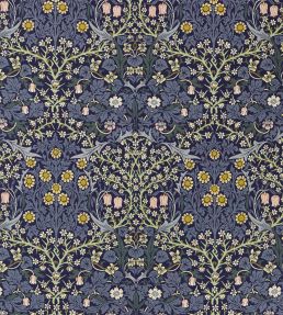 Blackthorn Weave Outdoor Fabric by Morris & Co Indigo