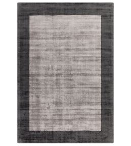 Asiatic Blade Border rug Charcoal, Silver BLADB168-02-120170 Charcoal, Silver