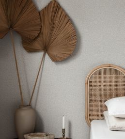 Bladverk Wallpaper by Sandberg Misty Blue
