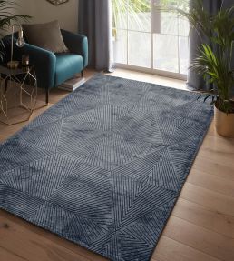 Clarke & Clarke Blaize rug Twilight CCBL-TW-120170 Twilight