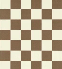 Blenets Check Wallpaper by Harlequin Chocolate