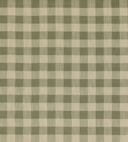Block Check Fabric by Baker Lifestyle Green