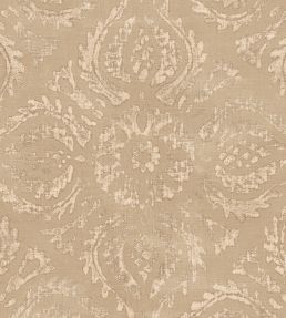 Blockprint Diagonal Tiles Wallpaper by Eijffinger Almond