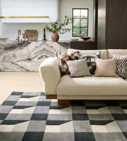 Harlequin Blocks rug Slate 141904140200 Slate