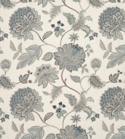 Bloom Fabric by James Hare Blue