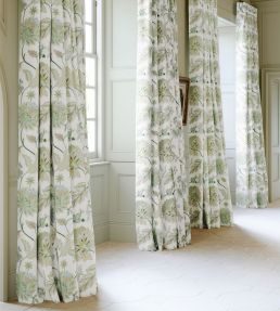 Bloom Fabric by James Hare Green