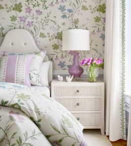 Bloom Wallpaper by Thibaut Natural