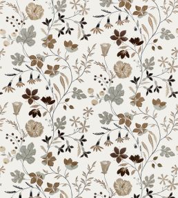 Bloom Fabric by Thibaut Natural