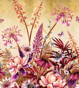 Blooms of Midas Mural by Avalana Gold