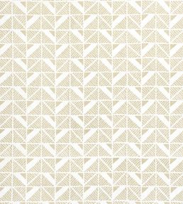 Bloomsbury Square Fabric by Anna French Beige
