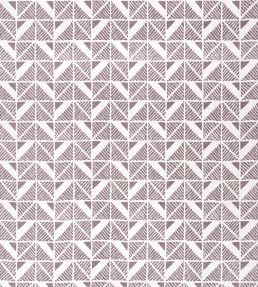 Bloomsbury Square Fabric by Anna French Plum