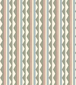 Bloomsbury Stripes Wallpaper by Ottoline Autumn Green