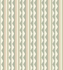 Bloomsbury Stripes Wallpaper by Ottoline Soft Sage Green