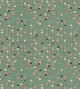 Blossom Fabric by Lewis & Wood Peony Jade