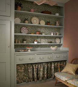 Bluebell Fabric by Morris & Co Leafy Arbour