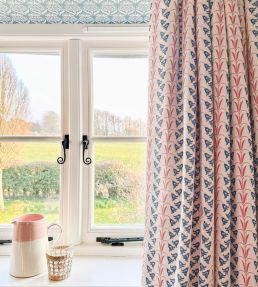 Bluebells Fabric by Barneby Gates Blue/Green