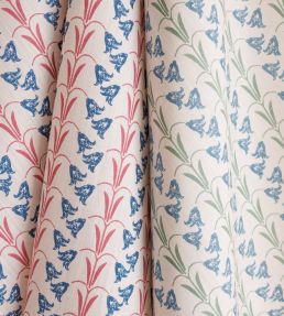 Bluebells Fabric by Barneby Gates Blue/Green
