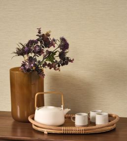 Boaco Wallpaper by Casadeco Beige Paille