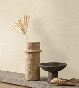 Boaco Wallpaper by Casadeco Beige Sable