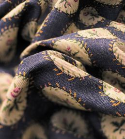 Bobbin Fabric by Andrew Martin Indigo