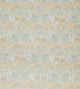 Bohemian Forest Fabric by Jim Thompson No.9 Golden
