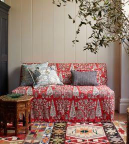 Artists Retreat Fabric by Jim Thompson No.9 Midnight