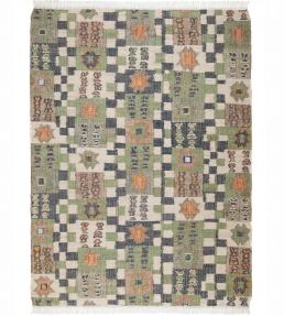 GP & J Baker Bohemian rug Aqua/Blue BA50041.1.0 Aqua/Blue