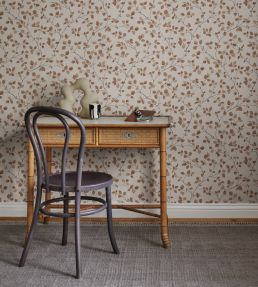 Bokskog Wallpaper by Sandberg Terracotta