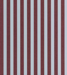 Bold Line Wallpaper by Caselio Bleu bordeaux