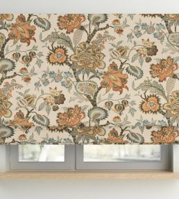 Bombay Fabric by Arley House Rust