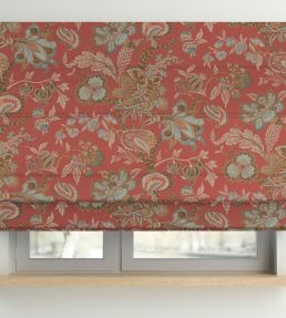 Bombay Fabric by Arley House Terracotta