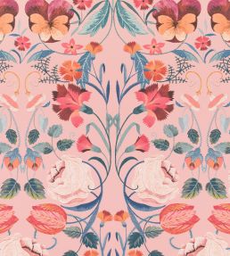 Bonita Matte Wallpaper by Romo Chateau Rose