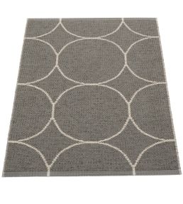 Pappelina Boo rug Charcoal/Linen BOO9A1827 Charcoal/Linen
