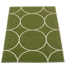 Pappelina Boo rug Dark Olive/Vanilla BOO1J1827 Dark Olive/Vanilla