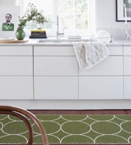 Pappelina Boo rug Dark Olive/Vanilla BOO1J1827 Dark Olive/Vanilla