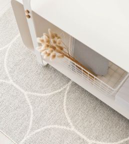 Pappelina Boo Runner rug Charcoal/Linen BOO9A720 Charcoal/Linen