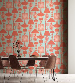 Boogie Lights Wallpaper by Ohpopsi Saltwater Coral