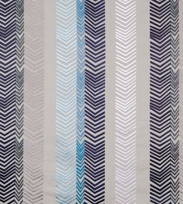 Bookend Fabric by Christopher Farr Cloth Navy